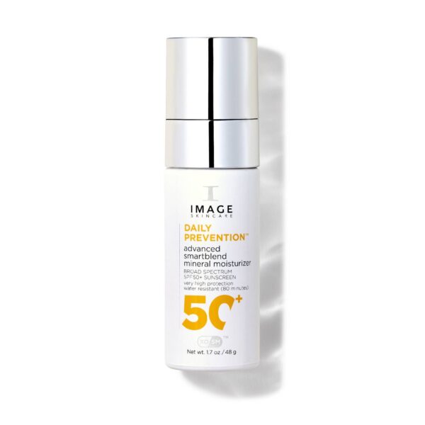 Посилений мінеральний зволожуючий крем SPF 50+  Image Skincare Daily Prevention Advanced Smartblend Mineral Moisturizer SPF 50+