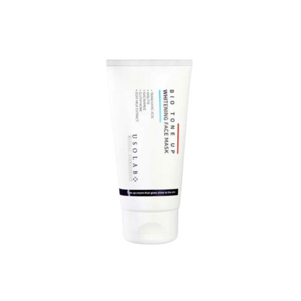 Маска для освітлення та сяяння шкіри USOLAB Bio Tone Up Whitening Mask