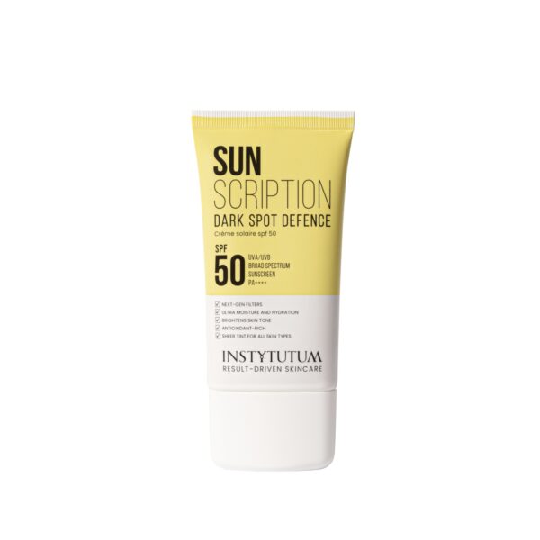 IMG_4652 Sunscription Dark Spot Defence SPF50 Classic Сонцезахисний крем проти пігментних плям 3-в-1 для УФ-захисту, освітлення та догляду за шкірою