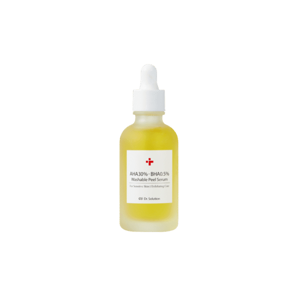 Пілінг-сироватка з АНА 30% та ВНА 0,5% кислотами CUskin Dr.Solution AHA 30% BНА 0.5% Washable Peel Serum