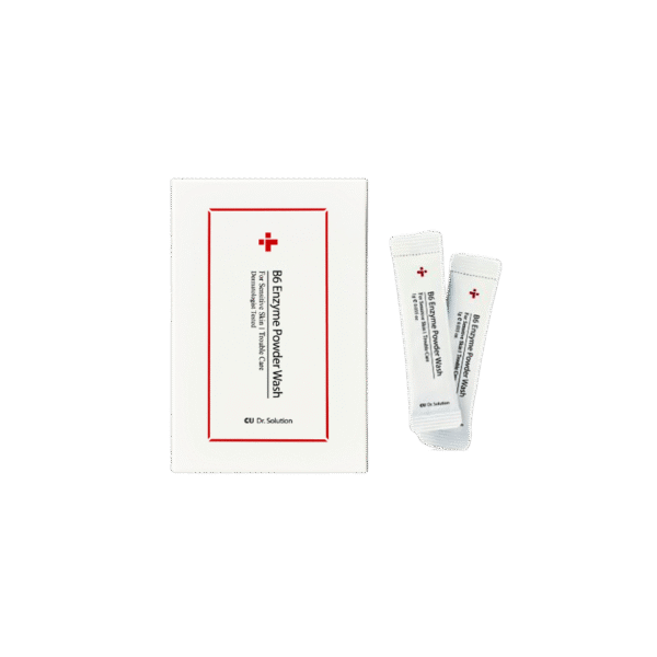 cuskin-dr.-solution-b6-enzyme-powder-wash-sachet-1 Ензимна пудра з піридоксином та каламіном у формі стіку-саше CUskin Dr. Solution B6 Enzyme Powder Wash Sache