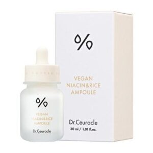 dr.ceuracle-vegan-niacinrice-ampoule-30-ml-74595979422033 Ампульна сироватка для вирівнювання тону з ніацинамідом та екстрактом рису Dr.Ceuracle Vegan NIACIN&RICE Ampoule